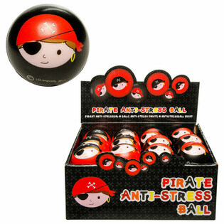 ANTISTRESINIS KAMUOLIUKAS PIRATAS (12 vnt.)