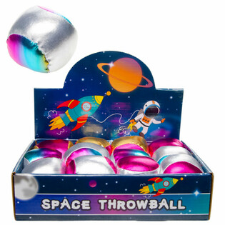 PLIU&Scaron;INIS METALIZUOTAS KAMUOLIUKAS - SPACE (12 vnt.)
