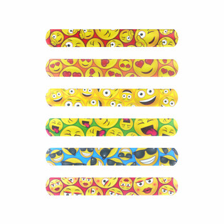 UŽVYNIOJAMA APYRANKĖ - SMILEY (120 vnt.)