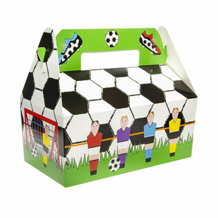 Meniu dėžutės Futbolas - 22.5 x 12 x 9.5 cm (24 vnt.)