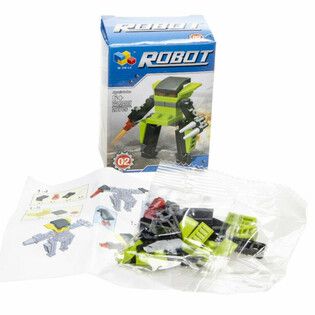 Konstravimo Kaladėlės Robotai (12 vienetų ekrane)