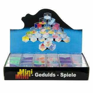 Mažų kantrybės žaidimų stovas (24 vnt.)