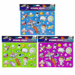 TRAFARETAI KOSMOSAS / SPACE (24 vnt.)