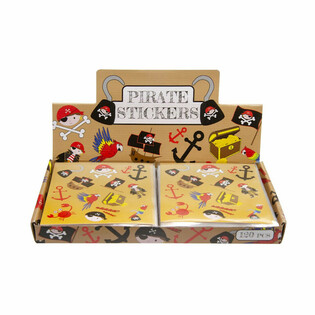 Piratų Lipdukai Fun (120 Vienetų)