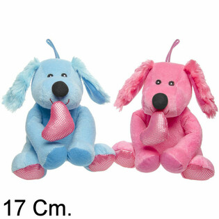 PLIU&Scaron;INIS &Scaron;UO SU &Scaron;IRDIMI - 17 CM - MIX SPALVOS (12 vnt.)