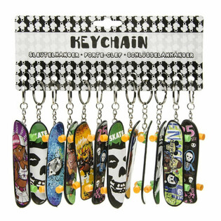 Finger Skateboard raktų pakabukas (48 vnt.)