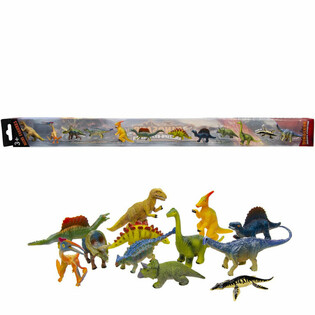 ANIMAL WORLD &ndash; DINOZAURŲ FIGŪRĖLIŲ MI&Scaron;INYS (12 vnt.)