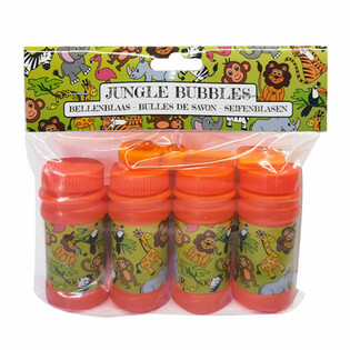 Muilo burbulai Džiunglių gyvūnai 50ml (4 vnt. pakuotė)