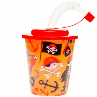 GERIAMOJI PUODELIS / LEDŲ PUODELIS SU ŠIAUDARELIU – PIRATAS (12 vnt.)