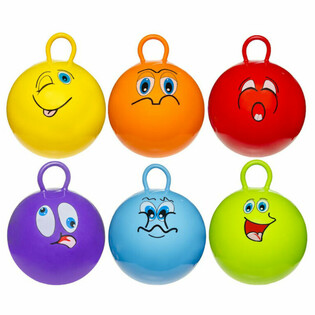 &Scaron;oklumo kamuolys - SMILEY - Diametras: 46 cm (6 vnt.)