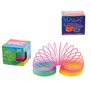 MAGI&Scaron;KA SPALVOTA SPIRALĖ RAINBOW MAGIX DĖŽUTĖJE &Oslash;7,5 CM (12 vnt.)