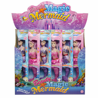Magi&scaron;ka Undinėlė Mermaid Lėlė Ekspozicijoje (12 vnt.)