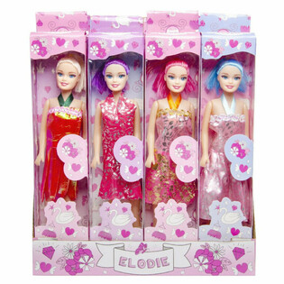 LĖLĖ &bdquo;ELODIE&ldquo; DEŽUTĖJE IR EKSPOZICIJOJE (12 vnt.)