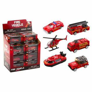 DIE CAST - UGNIAGESIŲ AUTOMOBILIŲ MIX - MASTELIS 1:64 - EKSPOZICIJOJE (24 vnt.)