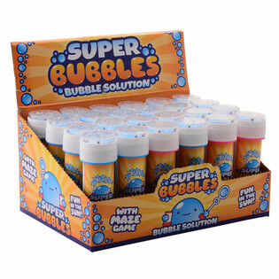 AQUA FUN - MUILO BURBULAI, 60ML SU GALVOSŪKIU EKRANE (24 vnt.)
