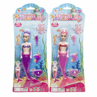 Undinėlė / Mermaid lėlė pakuotėje (6 vnt.)