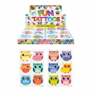 Smagios tatuiruotės &bdquo;Pelėda&ldquo; - ekspozicija (96 vnt.)