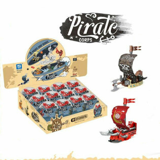 Piratų Laivo Konstruktorius Staigmenų Rutulyje - Ekspozicija (12 vnt.)