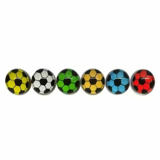 &Scaron;oklūs Kamuoliukai Futbolas Mix - &Oslash; 3,2 cm (50 vnt.)