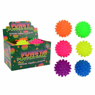 Spygliuotas Kamuoliukas &bdquo;Funny Puffer&ldquo; (12 vnt.)
