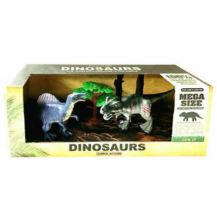 Dinozaurų žaidimų rinkinys prabangioje dovanų dėžutėje - 3 dalys