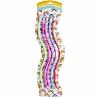 5 dalių lanksčių pie&scaron;tukų rinkinys Twisty XL ant kortelės (10 vnt.)