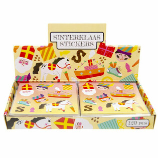 Linksmi lipdukai - Modelis: &Scaron;v. Mikalojus (Sinterklaas) (120 vnt.)
