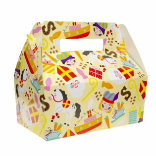 MENUBOX &Scaron;V. MIKALOJUS (Sinterklaas) - 22.5 x 12 x 9.5 cm (24 vnt.)