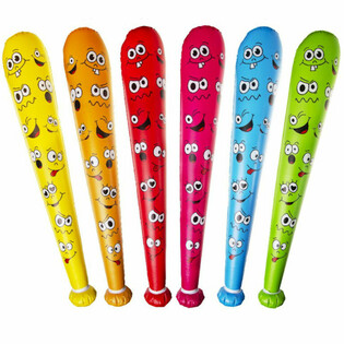 Didelė pripučiama lazda Smiley - 85cm