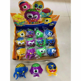 JUOKINGI SQUEEZE MONSTRAI - EKRANE (12 VNT.)