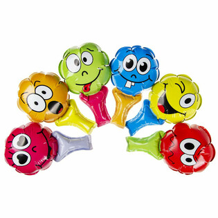 SAVAIME PRISIPUČIANTYS SMILEY BALIONAI (48 vnt.)
