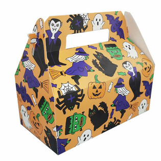 Menu dėžutė Halloween - 22,5 x 12 x 9,5 cm (24 vnt.)