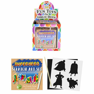 Ekologi&scaron;kas magi&scaron;kas nutrinamas popierius Superherojai Stendas (108 vnt.)