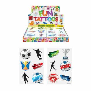 LINKSMOS TATUIRUOTĖS - FUTBOLAS EKRANE (96 VNT.)