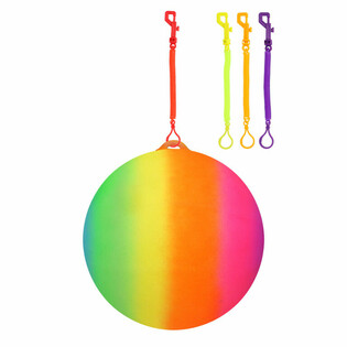 VAIVORYK&Scaron;TĖS KAMUOLYS SU VIRVELE / BUNGEE KAMUOLYS &Oslash;23 Cm (24 vnt.)