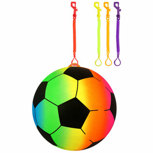 Futbolo Kamuolys su Virve / Bungee Kamuolys &Oslash;23 cm (24 vnt.)
