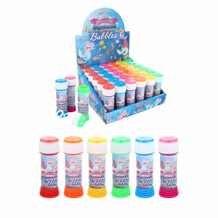 Undinėlės muilo burbulai 50ml su kantrybės žaidimu (36 vnt. ekranas)
