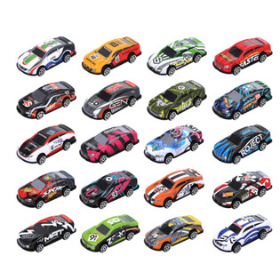 Prisukami Sportiniai Automobiliai - Spalvų Miksas (24 vnt.)