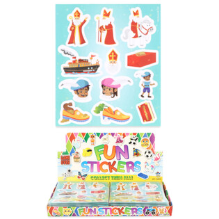 FUN STICKERS &ndash; MODELIS: SINTERKLAAS (120 vnt.)