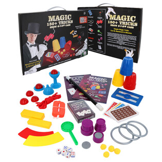 XL Magic Tricks Magijos Rinkinys - Su 150+ Triukų (1 vnt.)