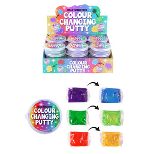 &Scaron;ilumai Jautrus Spalvą Keičiantis Plastilinas (24 vnt.)
