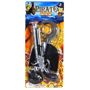 PIRATŲ RINKINYS ANT KORTELĖS, 4 MODELIS (6 vnt.)