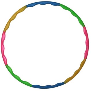 Hula hoop lankas (4 vnt.)