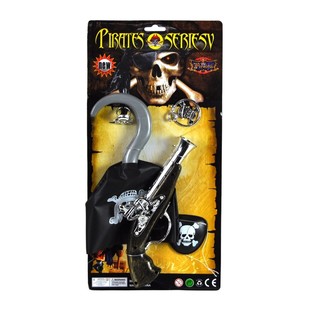 Pirato Rinkinys ant Kortelės - 2 Modelis (6 vnt.)