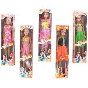 LĖLĖ BEAUTY GIRL - 3 MODELIS (6 vnt.)