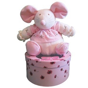 PLIU&Scaron;INIS ŽAISLAS BABY BOW DOVANŲ DĖŽUTĖJE - MODELIS 11